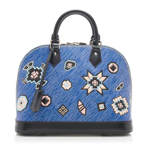 Louis Vuitton Limited Edition Epi Leather Aztec Alma PM Satchel