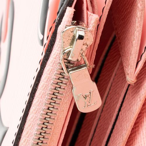 Louis Vuitton Limited Edition Epi Leather Chain Flower Twist Chain Wallet