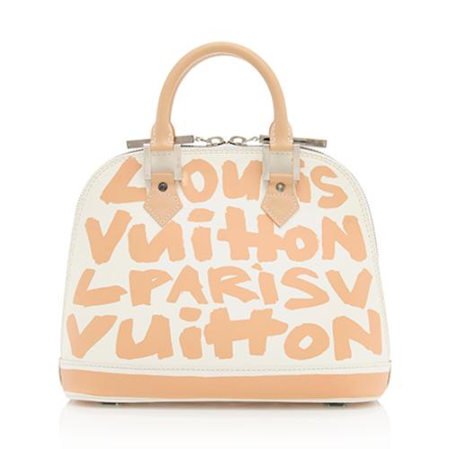 Louis Vuitton Limited Edition Graffiti Alma MM Satchel