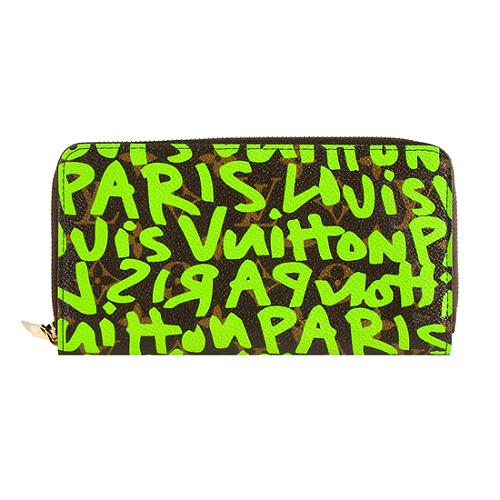 Louis Vuitton Limited Edition Graffiti Zippy Wallet
