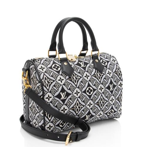 Louis Vuitton Limited Edition Jacquard Since 1854 Speedy Bandouliere 30 Satchel