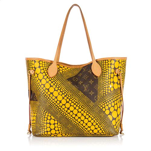 Louis Vuitton Limited Edition Monogram Canvas Kusama Neverfull MM Tote