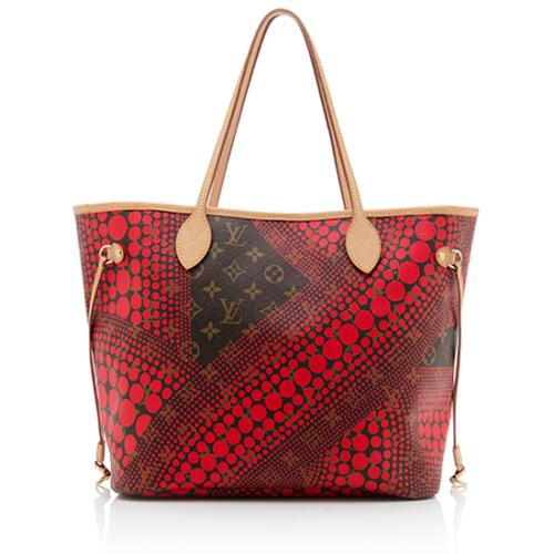 Louis Vuitton Limited Edition Monogram Canvas Kusama Neverfull MM Tote
