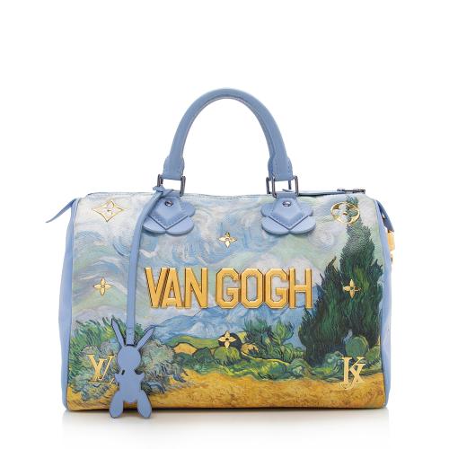 Louis Vuitton Limited Edition Masters Van Gogh Speedy 30 Satchel, Louis  Vuitton Handbags
