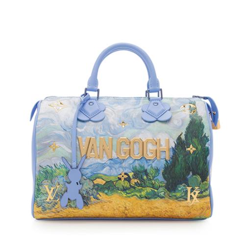 Louis Vuitton Limited Edition Masters Van Gogh Speedy 30 Satchel