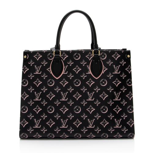 Louis Vuitton Limited Edition Monogram Canvas Fall For You Onthego MM Tote