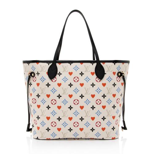Louis Vuitton Limited Edition Monogram Canvas Game On Neverfull MM Tote