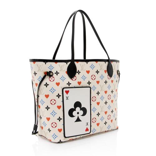 Louis Vuitton Limited Edition Monogram Canvas Game On Neverfull MM Tote