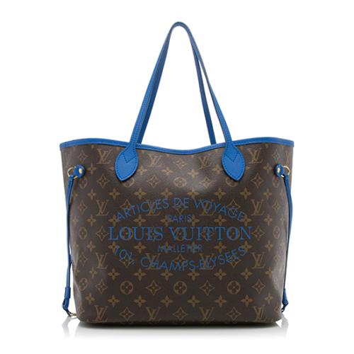 Louis Vuitton Limited Edition Monogram Canvas Ikat Neverfull MM Tote