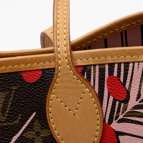 Louis Vuitton Limited Edition Monogram Canvas Jungle Dots Neverfull MM Tote