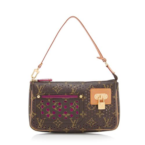 Louis Vuitton Limited Edition Monogram Perforated Pochette
