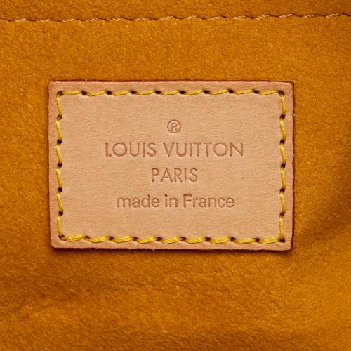 Louis Vuitton Limited Edition Monogram Denim Porte Epaule Raye GM Satchel