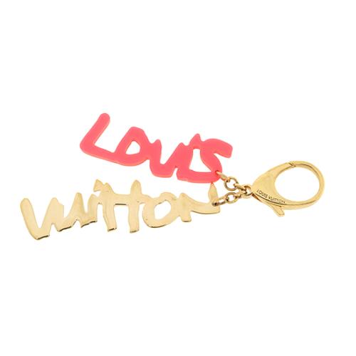 Louis Vuitton, Accessories, Louis Vuitton Stephen Sprouse Graffiti Bag  Charm