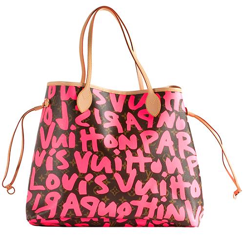 Louis Vuitton Limited Edition Monogram Graffiti Neverfull GM Tote, Louis  Vuitton Handbags