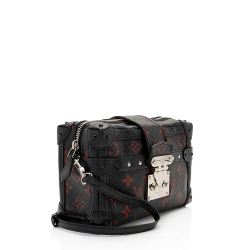 Louis Vuitton Limited Edition Monogram Infrarouge Petite Malle Soft Bag