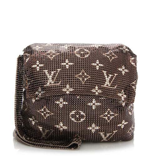 Louis Vuitton Limited Edition Monogram Mesh Frances Crossbody Shoulder  Handbag, Louis Vuitton Handbags
