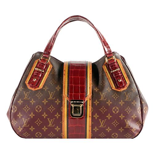 Louis Vuitton Limited Edition Monogram Mirage Griet Exotique Shoulder Bag