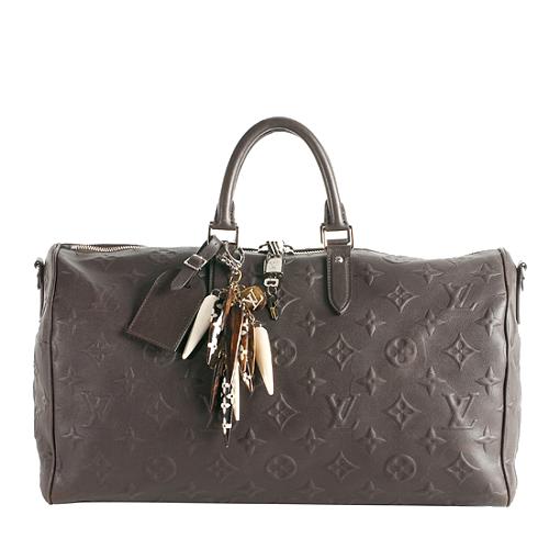 Louis Vuitton Limited Edition Monogram Revelation Keepall Bandouliere 45 Duffle Bag
