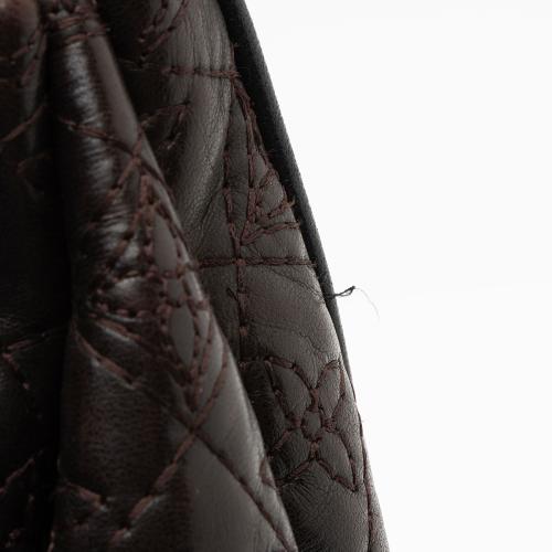 Louis Vuitton Limited Edition Monogram Satin Leather Coquette Pochette Clutch