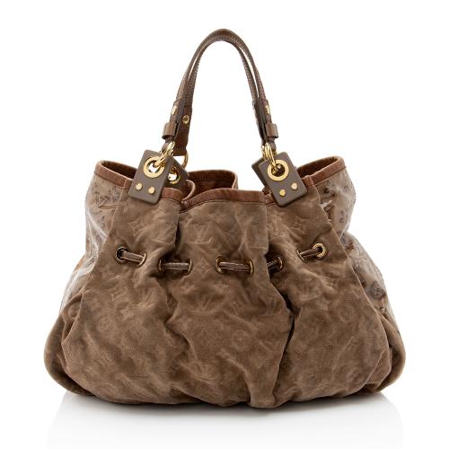 Louis Vuitton Limited Edition Monogram Suede Coco Irene Tote