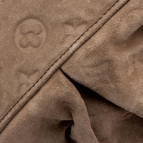 Louis Vuitton Limited Edition Monogram Suede Coco Irene Tote