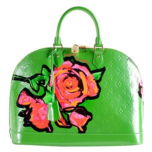 Louis Vuitton x Stephen Sprouse Monogram Vernis Roses Collection 