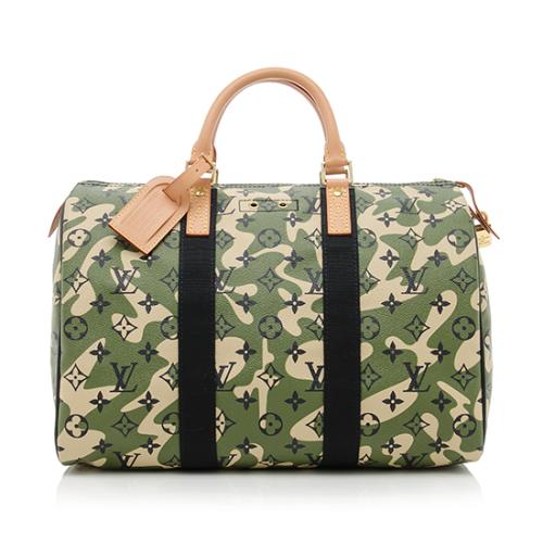 Louis Vuitton Monogramouflage Canvas Limited Edition Speedy 35 Bag