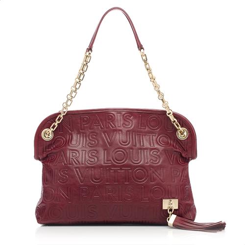 Louis Vuitton Limited Edition Paris Souple Wish Shoulder Bag