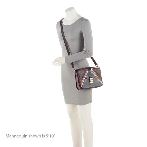 Louis Vuitton Limited Edition Monogram Canvas Brogue Pochette Metis Shoulder Bag