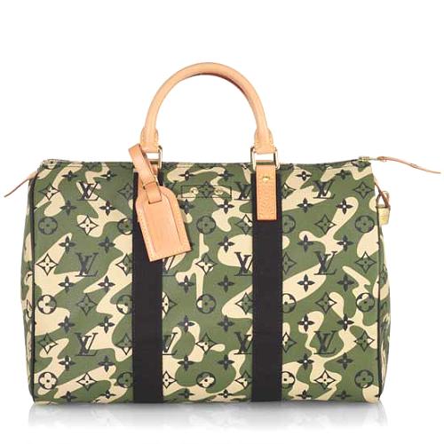 Louis Vuitton Limited Edition Speedy 35 Monogramouflage Handbag