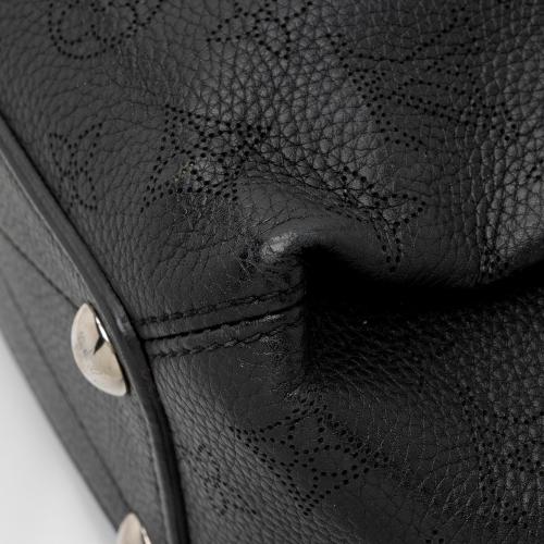 Louis Vuitton Mahina Leather Babylone Chain BB Satchel