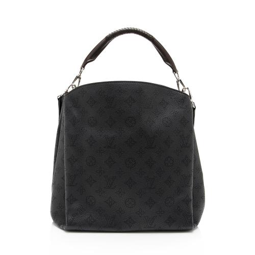 Louis Vuitton Babylone PM Black Mahina Leather