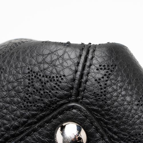 Louis Vuitton Babylone PM Black Mahina Leather