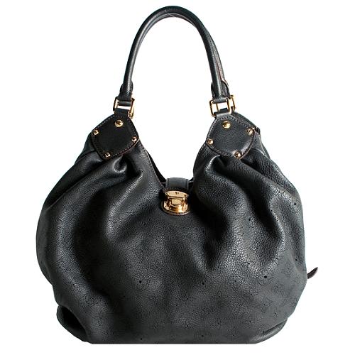 Louis Vuitton Mahina Leather Large Hobo Handbag
