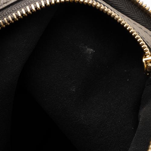 Louis Vuitton Black Monogram Mahina Leather Selene MM
