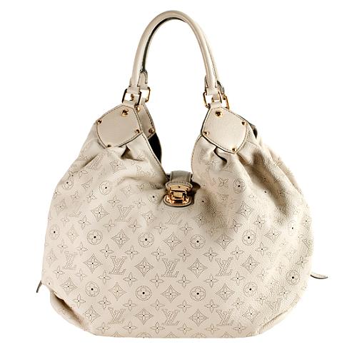 Louis Vuitton Mahina Leather XL Hobo Handbag