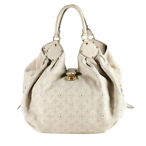 Louis Vuitton Mahina Leather XL Hobo Handbag