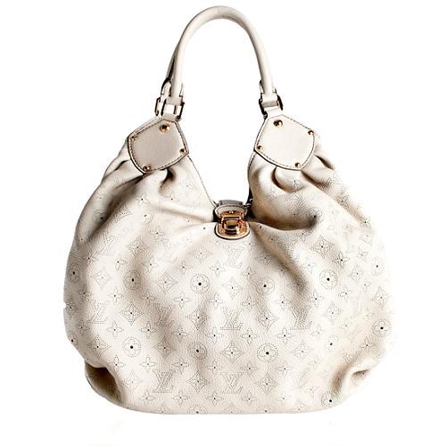 Louis Vuitton Mahina XLarge Leather Hobo Handbag