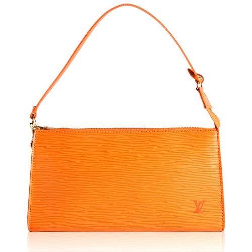 Louis Vuitton Mandarin Epi Leather Pochette Accessoires Shoulder Handbag