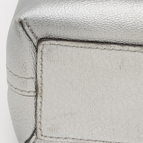 Louis Vuitton Metallic Leather Braided Very Chain Bag