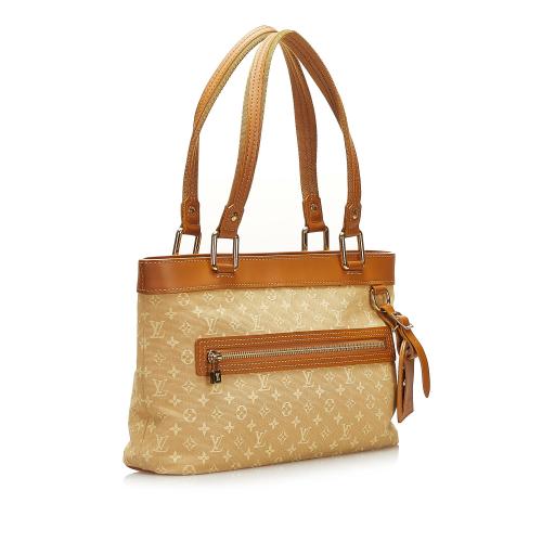 Louis Vuitton Louis Vuitton Lucille PM Beige Monogram Mini Lin