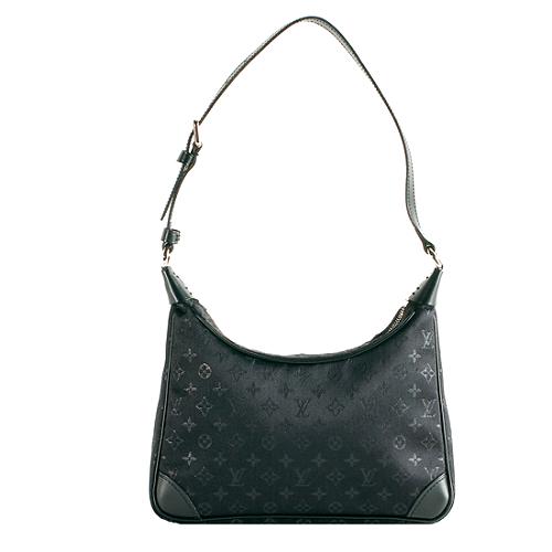 Louis Vuitton Mini Monogram Satin Boulogne EveningShoulder Handbag