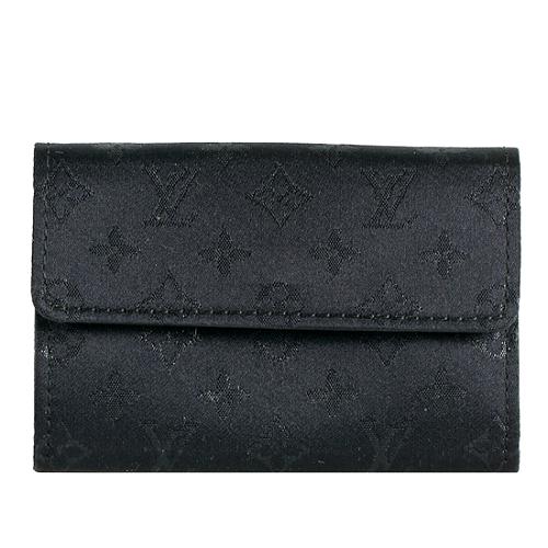 Louis Vuitton Mini Monogram Satin Business Card Wallet