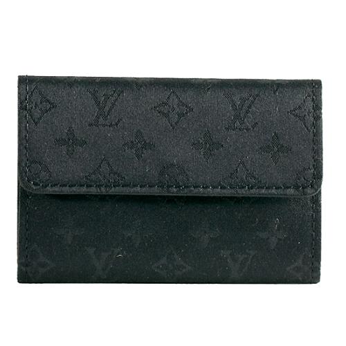 Louis Vuitton Mini Monogram Satin Compact Wallet