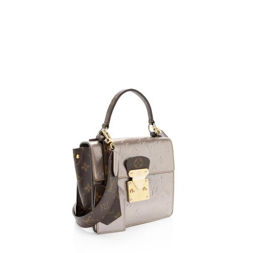 Louis Vuitton Miroir Vernis Spring Street Bitume Satchel