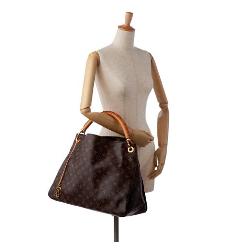 Louis Vuitton Brown, Pattern Print Monogram Artsy mm