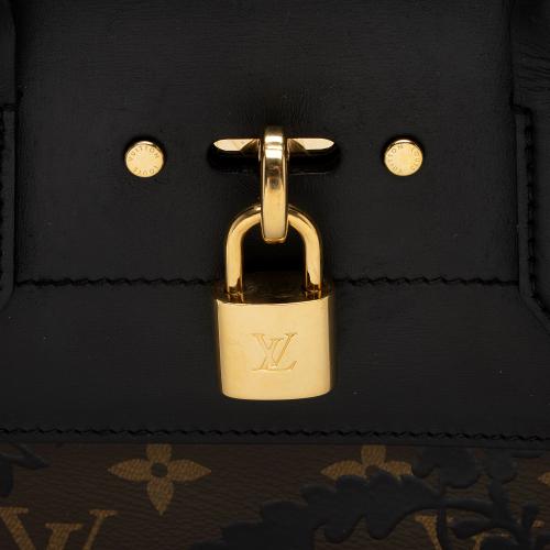 Louis Vuitton Monogram Blossom Canvas City Steamer MM Tote