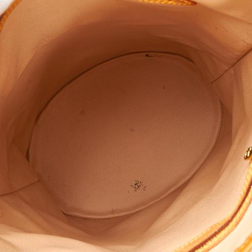 Louis Vuitton Brown, Pattern Print Monogram Bucket GM