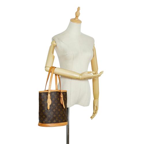 Louis Vuitton Monogram Bucket Bag Pm