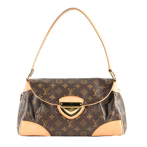 Louis Vuitton Monogram Canvas Beverly MM Shoulder Handbag